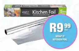 Take 'n Pay Wrap it kitchen foil offer