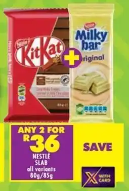 Shoprite Nestlé slab offer