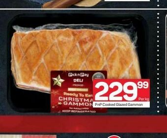 Pick n Pay Pnp gammon offer