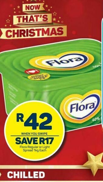 Pick n Pay Flora fat spread offer