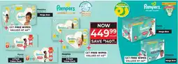 Baby City Pampers Nappies or Pants Mega Box/ Value Pack offer