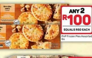 Pick n Pay Pnp pies 2 offer
