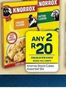 Pick n Pay Knorrox stock cubes 2 offer