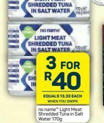 Pick n Pay Tuna in sunflower oil 3 offer