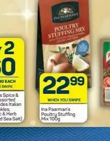 Pick n Pay Ina paarman's stuffing offer