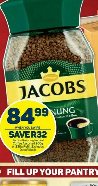 Pick n Pay Jacobs coffee offer