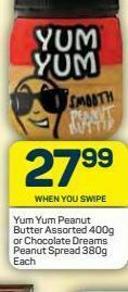 Pick n Pay Yum yum peanut butter offer