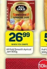 Pick n Pay All gold apricot jam offer