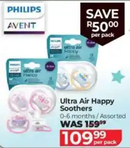 Baby City Philips Ultra Air Happy Soothers offer