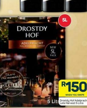 Pick n Pay Drostdy hof wine offer