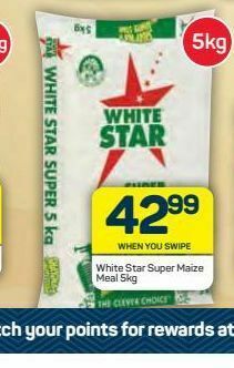 Pick n Pay White star maize meal offer
