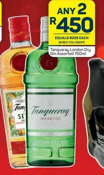 Pick n Pay Tanqueray gin 2 offer