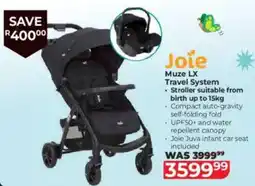 Baby City Joie Muze LX Travel System offer