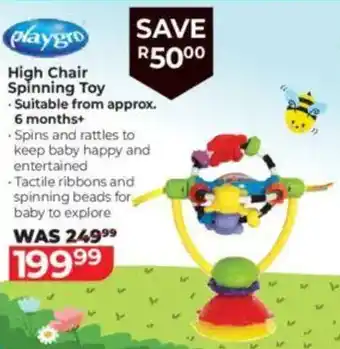 Baby City Playgro High Chai Spinning Toy offer