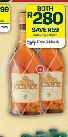 Pick n Pay Viceroy brandy offer