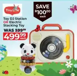 Baby City Toy DJ Station OR Electric Stacking Toy offer