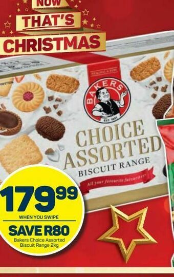 Pick n Pay Bakers choice assorted biscuits offer