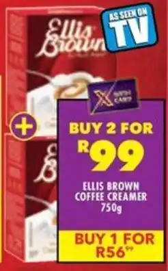 Shoprite Ellis brown coffee creamer offer