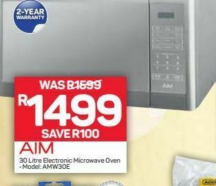 Pick n Pay Aim microwave oven offer