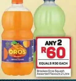 Pick n Pay Oros orange squash 2 offer