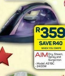 Pick n Pay Aim iron offer