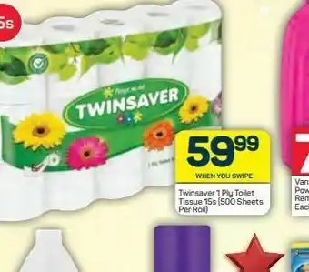 Pick n Pay Twinsaver toilet rolls offer