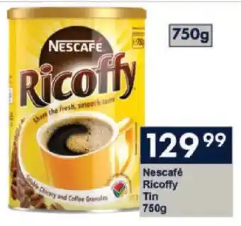 President Hyper Nescafé Ricoffy Tin offer