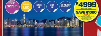 Pick n Pay Aim 50' full hd led tv offer