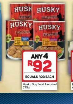 Pick n Pay Husky dog food 4 offer