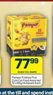 Pick n Pay Pamper cat food offer