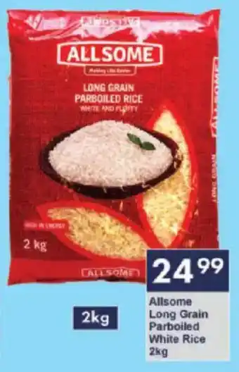 President Hyper Allsome Long Grain Parboiled White Rice offer