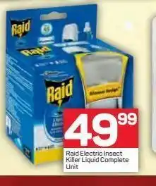 Pick n Pay Raid mosquito killer offer