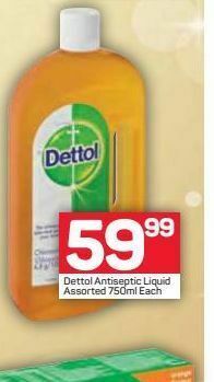 Pick n Pay Dettol antiseptic liquid offer