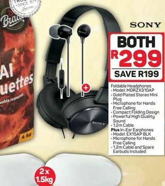Pick n Pay Hypermarket Sony headphones offer