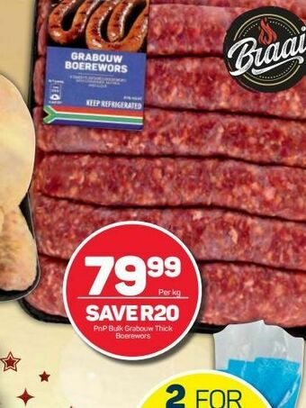 Pick n Pay Pnp boerewors offer