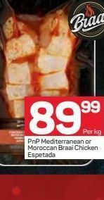 Pick n Pay Hypermarket Pnp chicken espetada offer