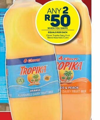 Pick n Pay Hypermarket Clover tropika dairy blend 2 offer