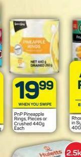 Pick n Pay Hypermarket Pnp pineapple in syrup offer
