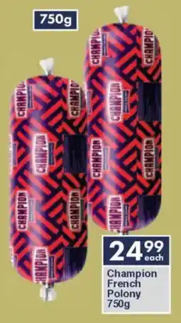 President Hyper Champion French Polony offer