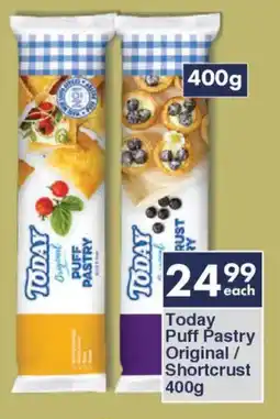 President Hyper Today Puff Pastry Original/ Shortcrust offer