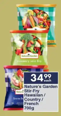 President Hyper Nature's Garden Natural Stir-Fry Hawaiian/ Country/ French offer