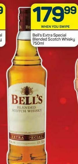 Pick n Pay Hypermarket Bell's whiskey offer