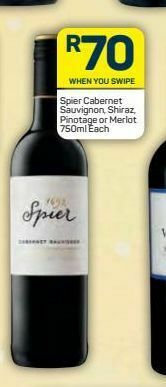 Pick n Pay Hypermarket Spier wines offer