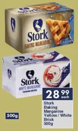 President Hyper Stork Baking Margarine Yellow/ White Brick offer