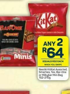 Pick n Pay Hypermarket Kit kat chocolate 2 offer