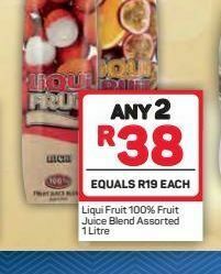Pick n Pay Hypermarket Liqui-fruit fruit juice 2 offer