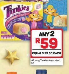 Pick n Pay Hypermarket Tinkies sponge cakes 2 offer