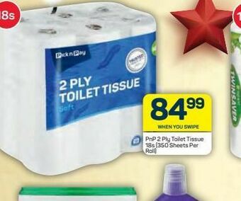 Pick n Pay Hypermarket Pnp toilet paper offer