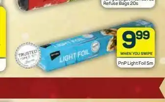 Pick n Pay Hypermarket Pnp light foil offer