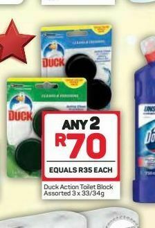 Pick n Pay Hypermarket Toilet duck fresh discs 2 offer